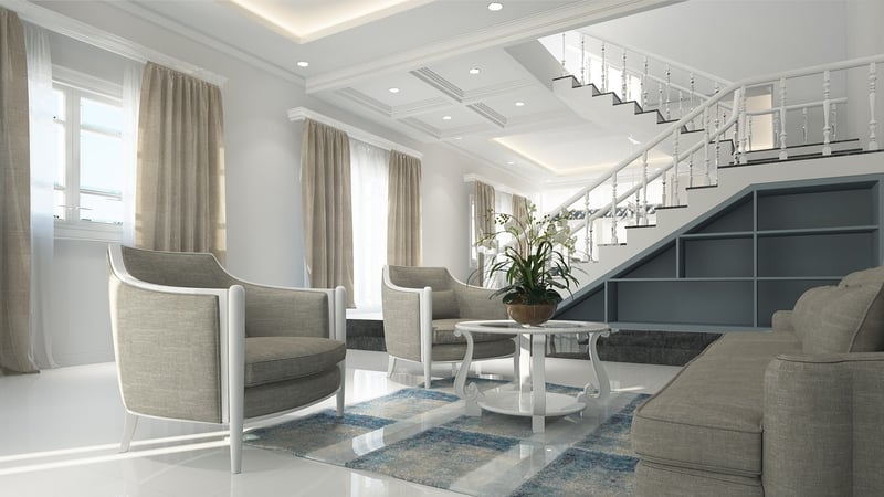Earthy Elegance Living Room